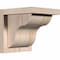 Ekena Millwork Carmel Smooth Corbel w/Backplate, Douglas Fir, 7 1/2"W x 8"D x 8"H COR08X08X08CAR01SDF - alternate 1